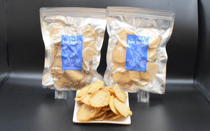 愛犬・愛猫用おやつ 鱈 コインチップジャーキー 計200g（100g×2個） | ペットフード ペット用 ジャーキー ドッグフード おやつ | Dear Hounds [BOAE036]