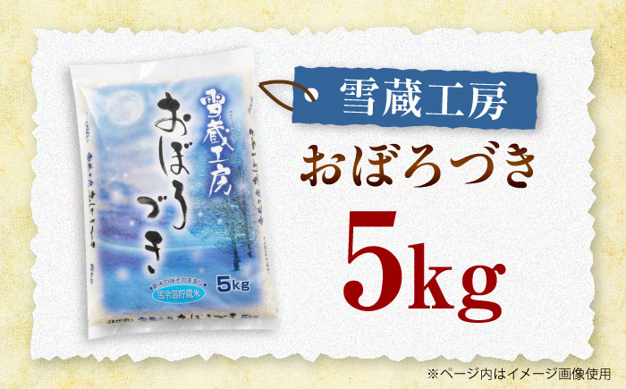 雪蔵工房 おぼろづき 5kg | 精米 お米 米 北海道 北海道米 | JAびばい [BOAF005]