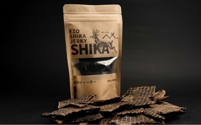 エゾシカ ジャーキー 150g (30g×5袋) | ペットフード 犬用 おやつ 鹿肉 ペットジャーキー  | 株式会社Mt. [BOAX008]