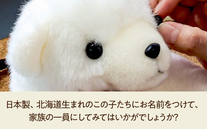 ぬいぐるみ 手作りキット シロクマ 1個 | 動物園 自由研究 工作 ハンドメイド 体験 | ZOOプランニング [BOAI005]