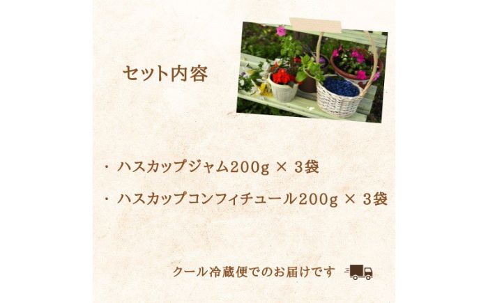 ハスカップコンフィチュールとジャム セット 計1.2kg（200g×6袋） | ハスカップ ジャム 保存料 無添加 北海道 | 有限会社ヤマキ山本靖商店 [BOCB005]