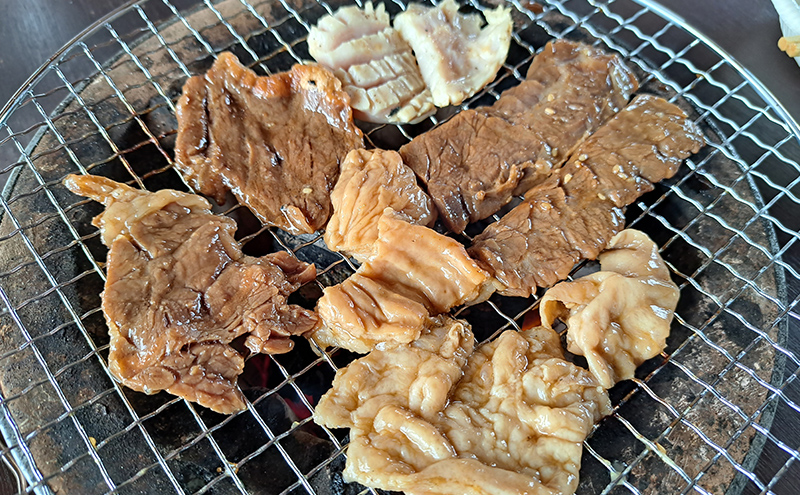 一力商店 バーベキューセット スタンダード セット 詰め合わせ 味付け肉 味付き肉 牛肉 豚肉 牛 豚 肉 お肉 焼き肉 焼肉 バーベキュー アウトドア キャンプ ロース 上ホルモン ホルモン 牛さがり 牛カルビ 豚サガリ とんじんかん 北海道 芦別市