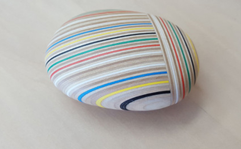 木製 ペーパーウエイト koishi-tr el olp オリンピックカラー ウッドデザイン賞受賞 ペーパーウッド ペーパーウェイト 重り 重石 おしゃれ かわいい 雑貨 日用品 北海道 芦別市