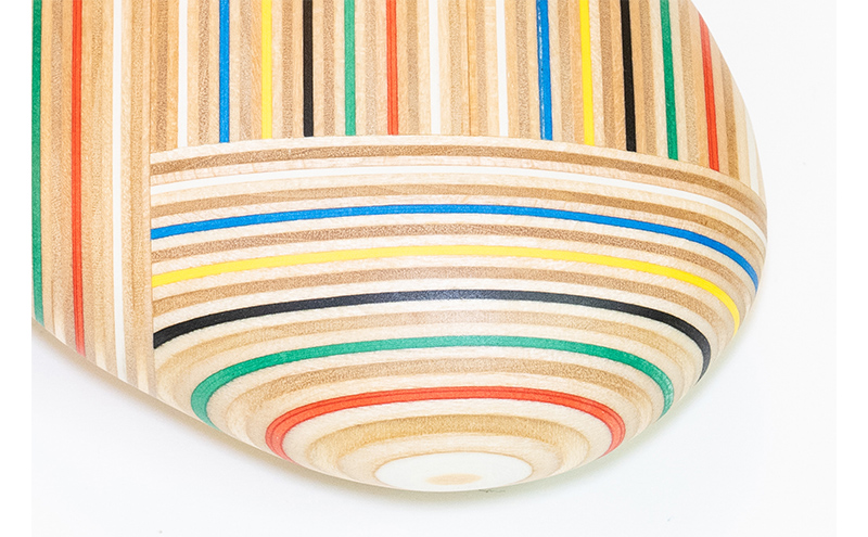 木製 ペーパーウエイト koishi-tr sq olp オリンピックカラー ウッドデザイン賞受賞 ペーパーウッド ペーパーウェイト 重り 重石 おしゃれ かわいい 雑貨 日用品 北海道 芦別市