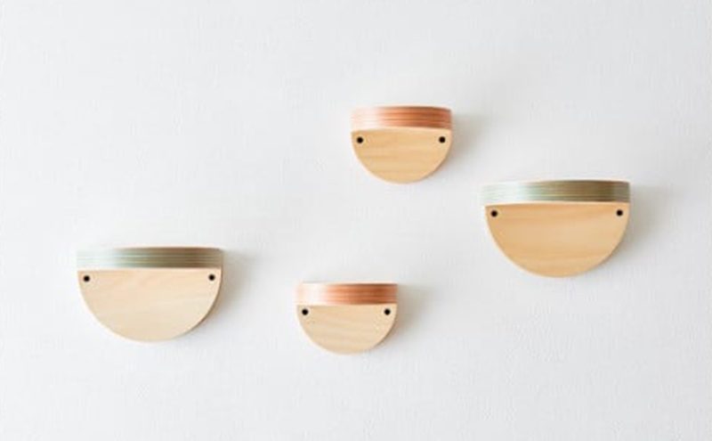 木製 棚 CAPセット DIY好き必見 ウッドデザイン賞受賞 ペーパーウッド 壁用 小物置き ディスプレイ棚 ディスプレイ 収納 おしゃれ かわいい 日用品 インテリア 北海道 芦別市