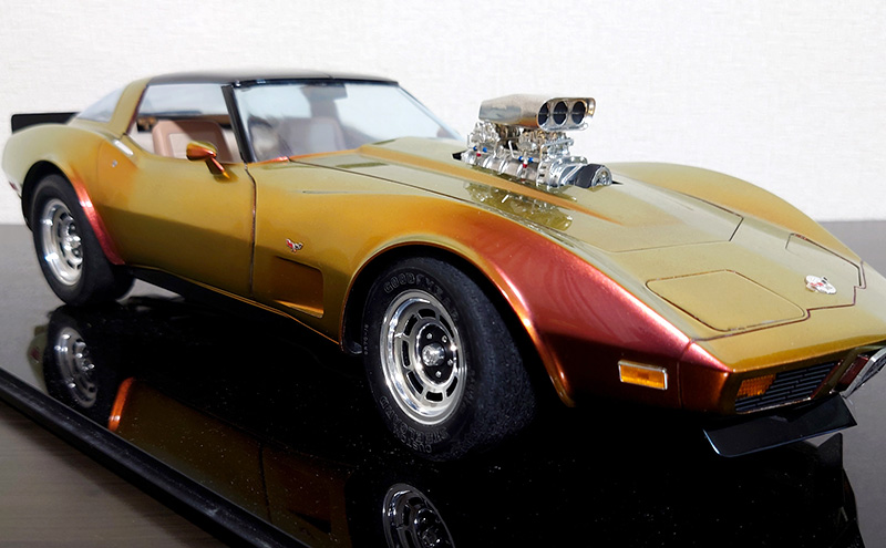 プラモデル オオタキ 1/12 シボレーコルベットC3 POOH