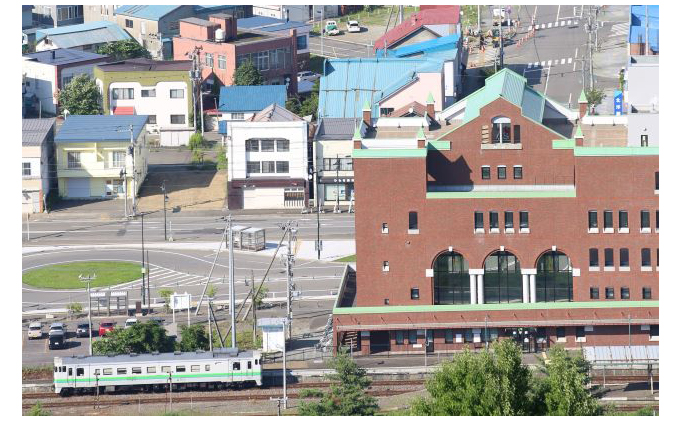 ◆赤平駅◆mini駅名標