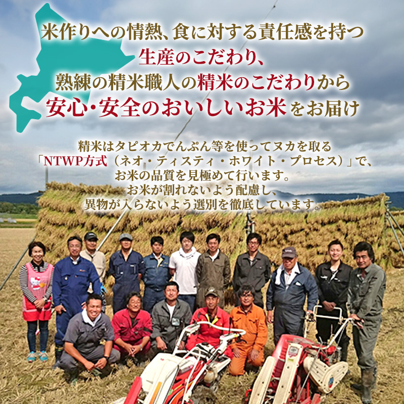 無洗米 北海道赤平産 ゆめぴりか 10kg (5kg×2袋) 特別栽培米 【12回お届け】 米 北海道 定期便 