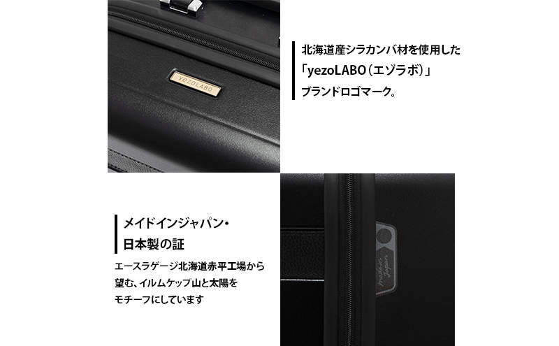 Trunkレザーバンドハードスーツケース_No.5800177 ブラウン 36L キャリーバッグ 旅行バッグ 旅行 海外旅行 旅行用品 日本製