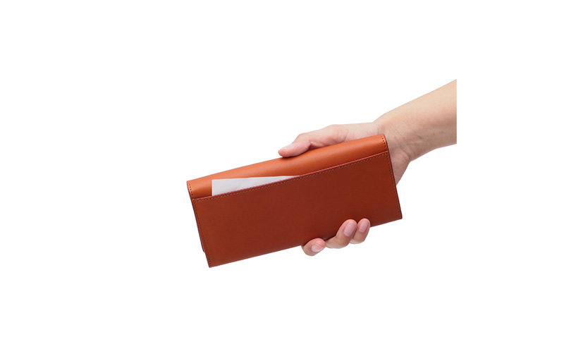 長財布 スリム キャメル 財布 さいふ 革 革製品 レザー 牛革 ギフト プレゼント おしゃれ ロング ウォレット シンプル ファッション 北海道 赤平 いたがき