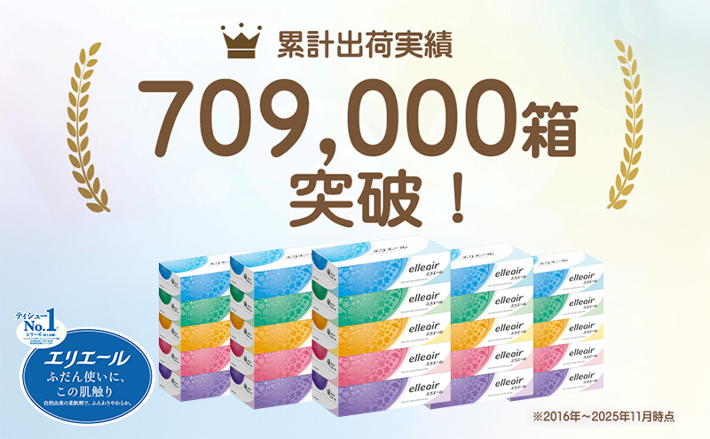 エリエール ティシュー 180組5箱 1パック 最短 10日以内 最短配送 箱ティッシュ ボックスティッシュ まとめ買い ペーパー 紙 防災 常備品 備蓄品 消耗品 備蓄 日用品 生活必需品 送料無料 北海道 赤平市