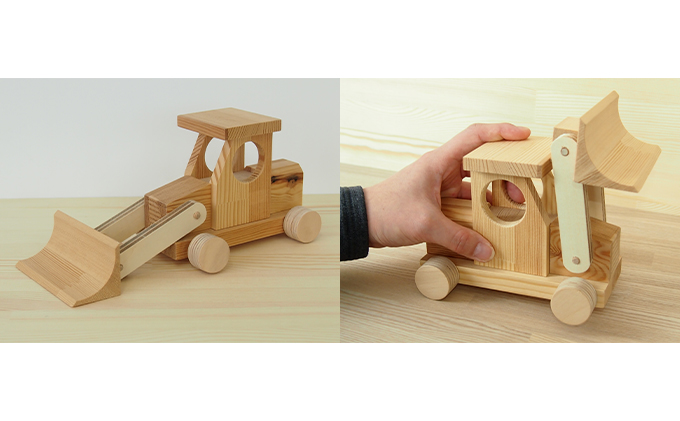 自分で組立ててみよう！はたらくくるま3種セット 工芸品 玩具 