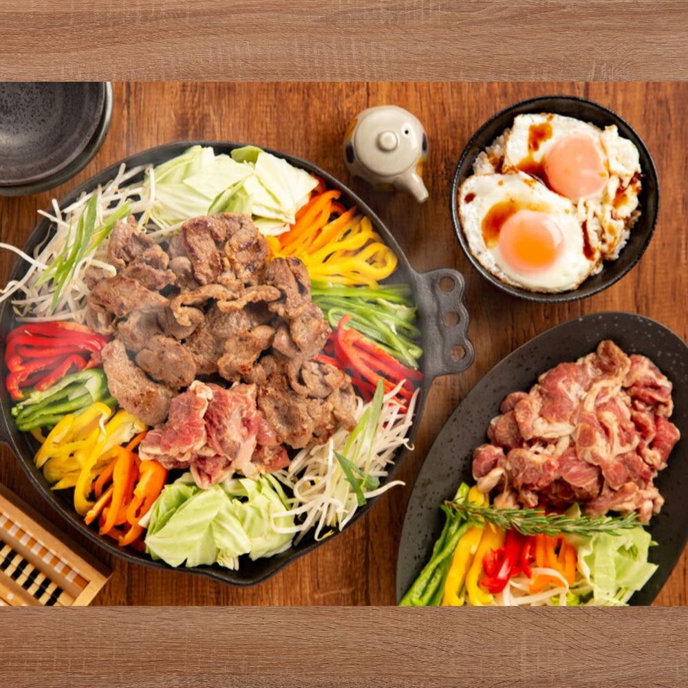 40-124 秘伝の味付けラムロースジンギスカン1.2kg