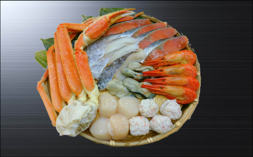 10-363 7種の海鮮塩鍋(2～3人前)
