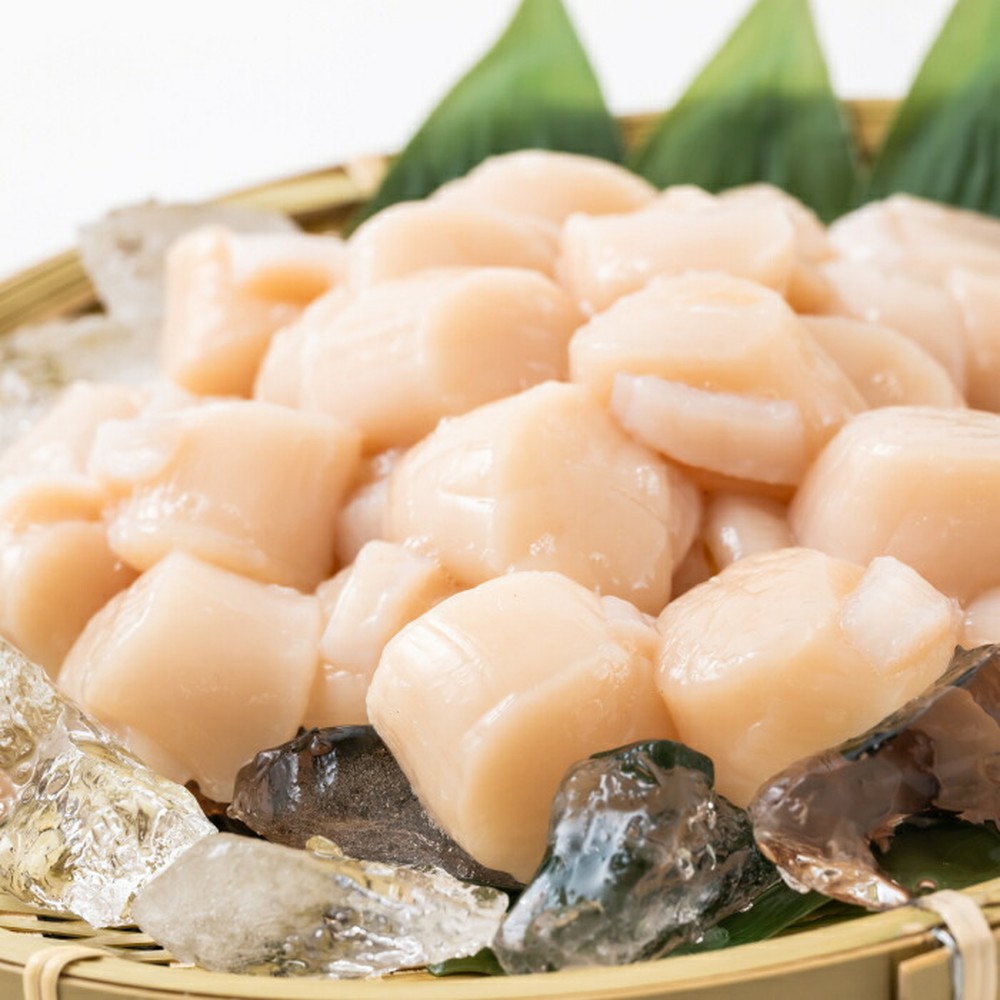 25-94 大粒！冷凍帆立貝柱500ｇ×2(計1kg) ｜ ホタテ ほたて 玉冷