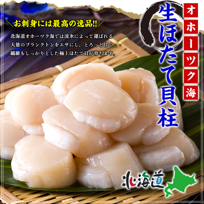 16-103 【訳あり】ほたて貝柱 １kg【欠け/サイズ不揃い】