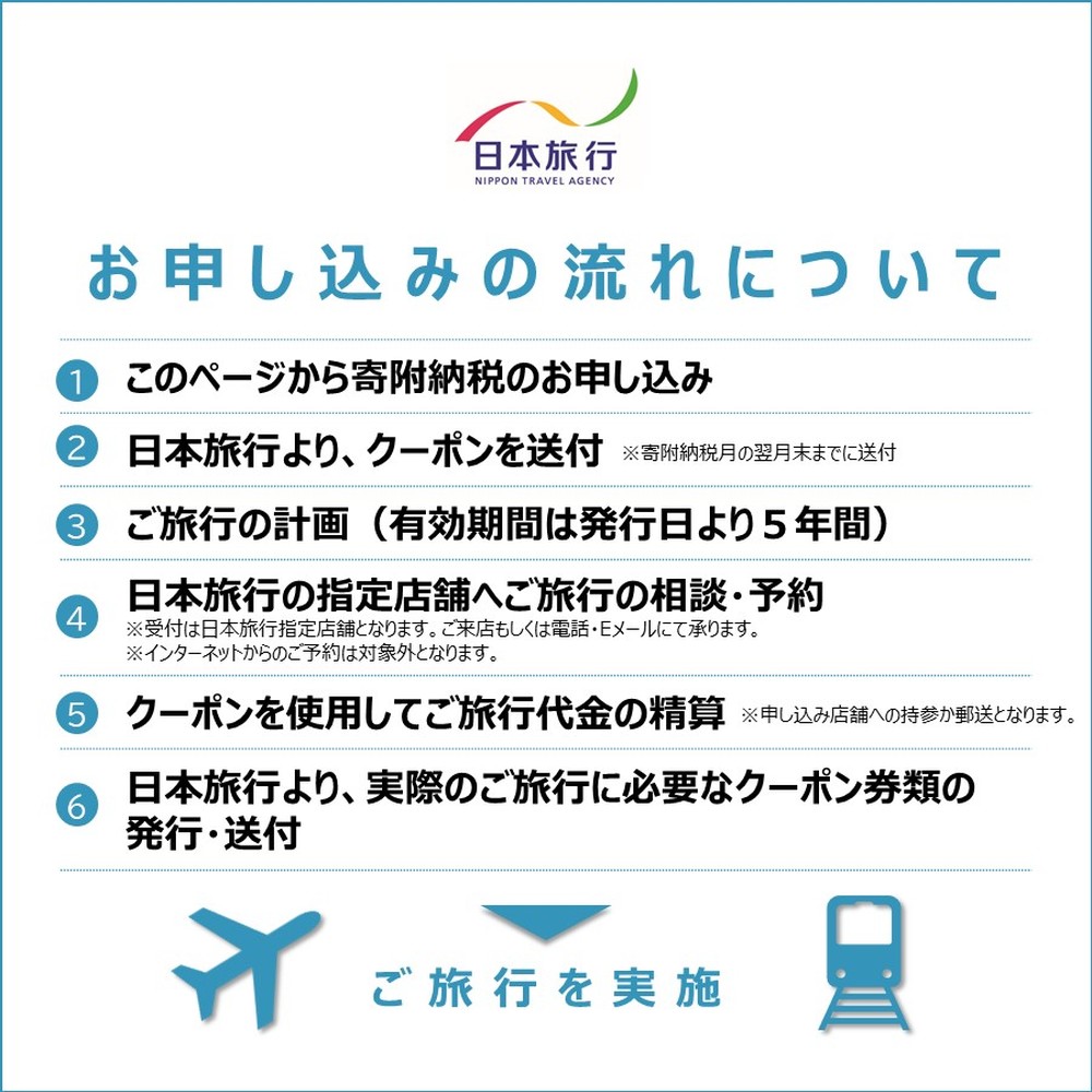 100-82 北海道紋別市　日本旅行　地域限定旅行クーポン30,000円分