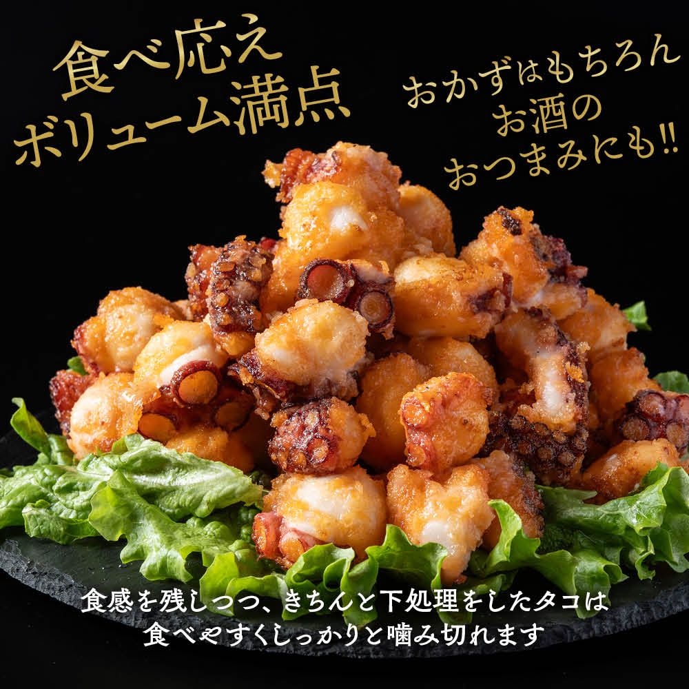 21-54 北海道紋別産たこのから揚げ1.5kg