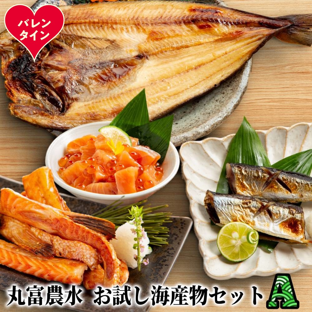 12-315 【バレンタインデー】丸富農水お試し海産物セットＡ