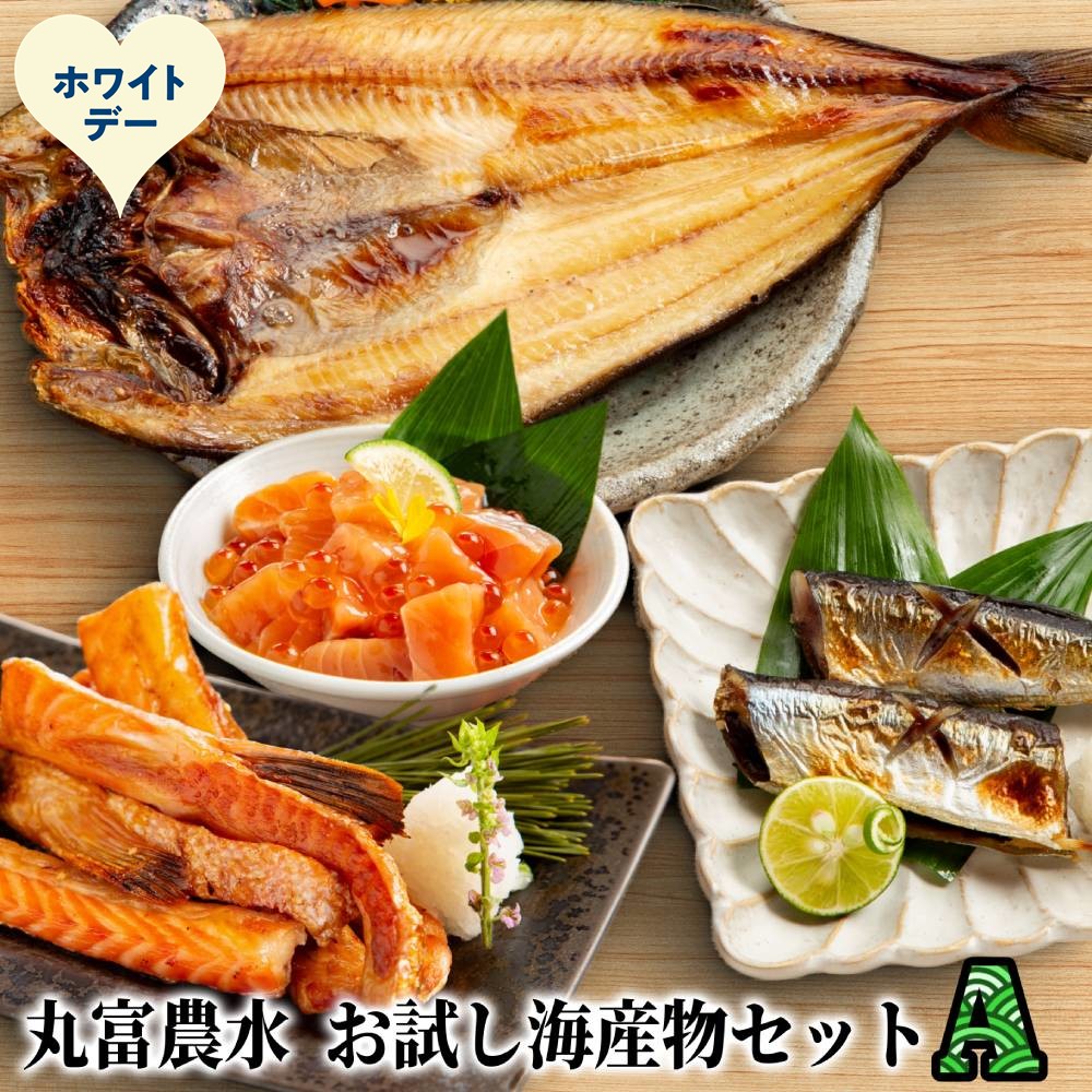 12-329 【ホワイトデー】丸富農水お試し海産物セットＡ