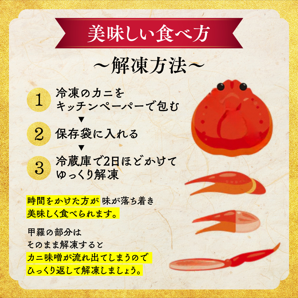 13-381 【ホワイトデー】【訳あり】ボイルずわいがに姿切り1kg