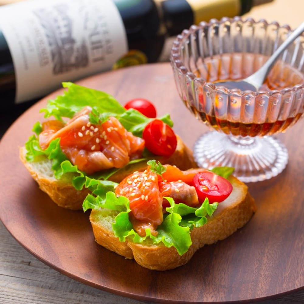 20-317 【ホワイトデー】漬けサーモン～スモーク風味～　8個セット