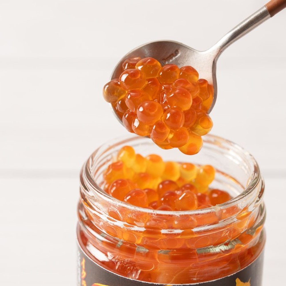 22-149 【バレンタインデー】北海道産鮭親子漬けプレミアム4個セット～いくら増量しました～