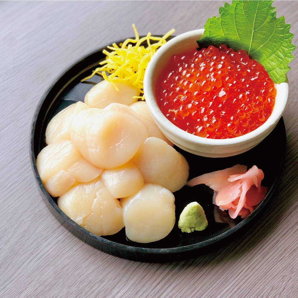 23-85 【ホワイトデー】オホーツク産ほたて貝柱(400g)とますいくら醤油(200g)セット