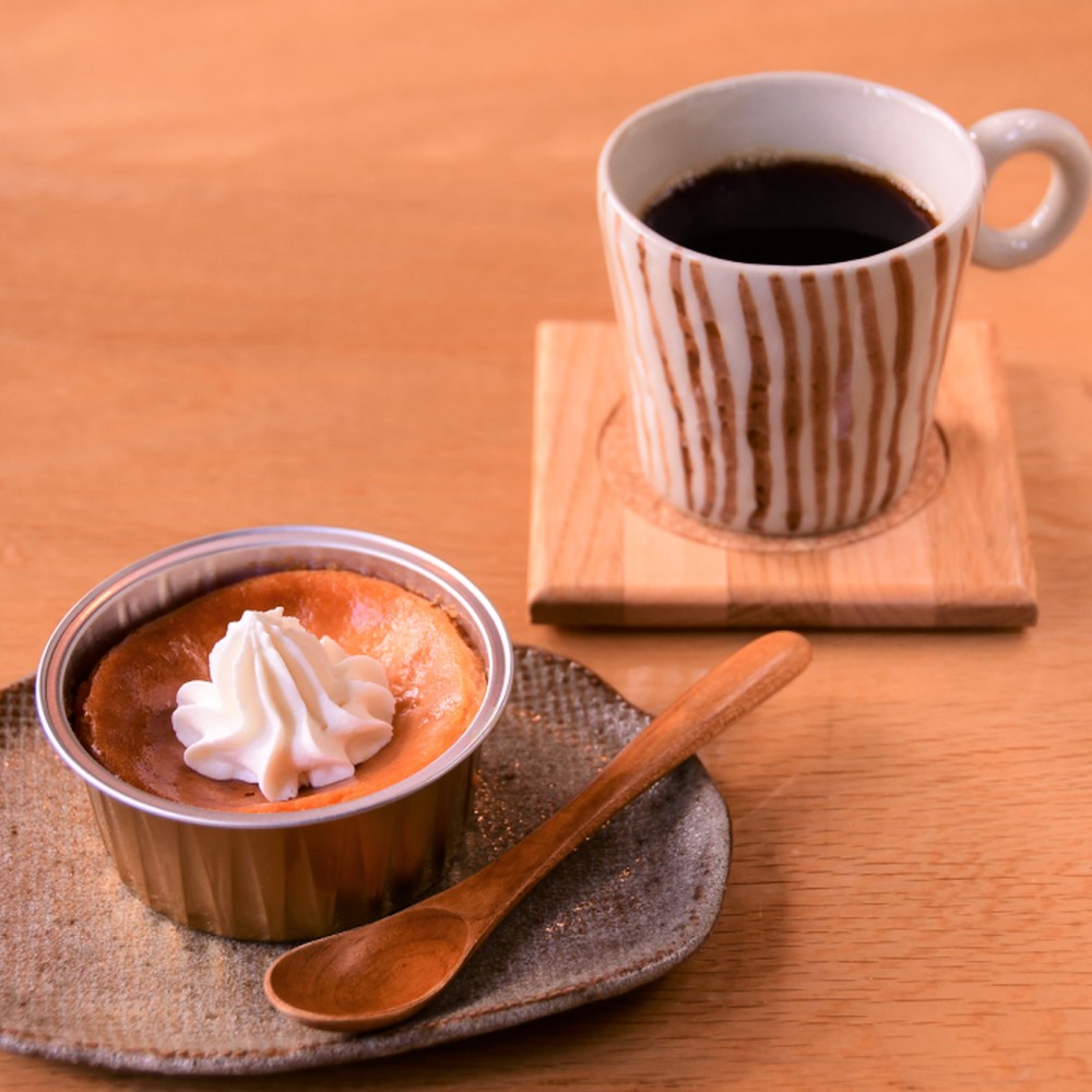 27-91 【ホワイトデー】cafe ほの香のベイクドチーズケーキ 10カップセット