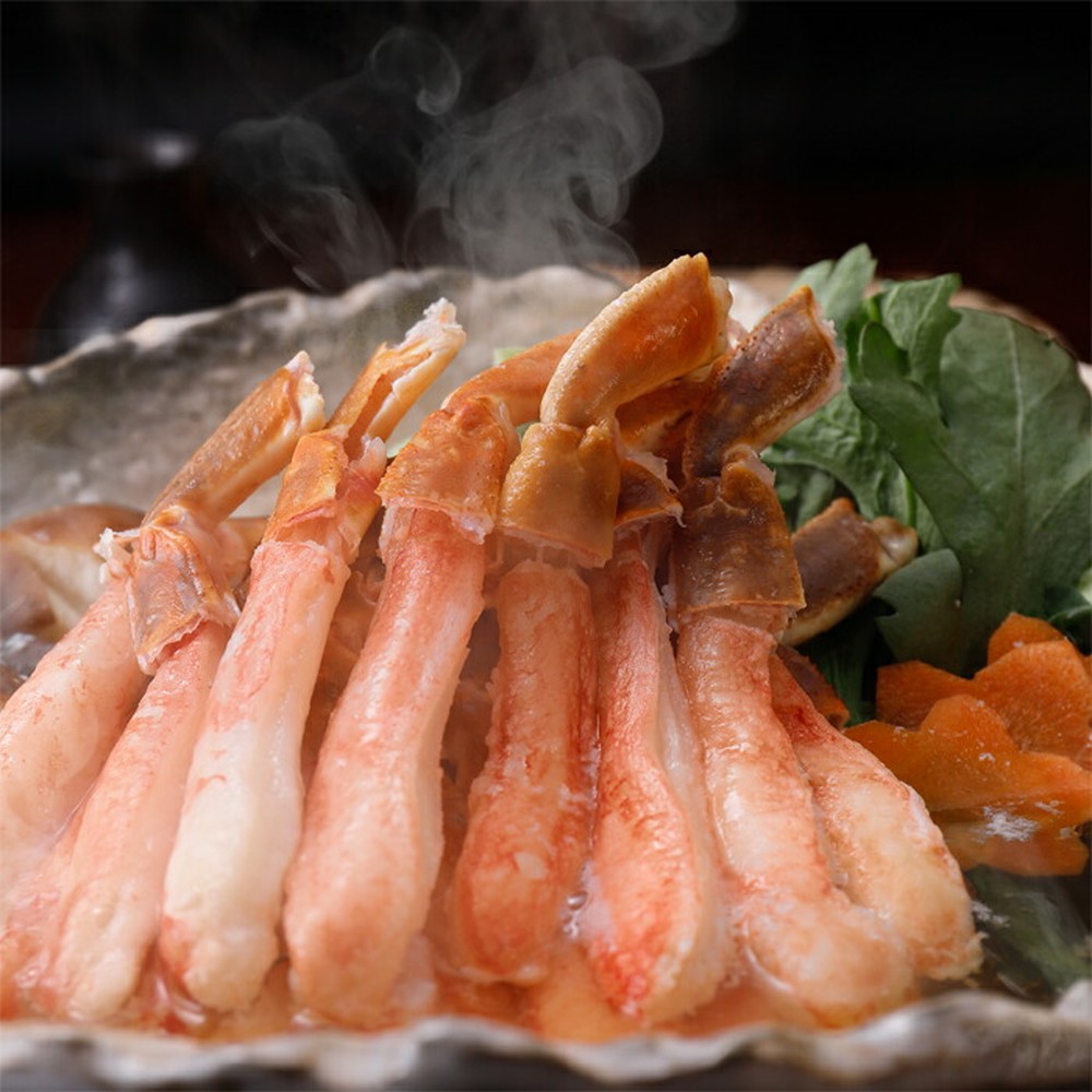 27-63 【バレンタインデー】生ずわいがにしゃぶしゃぶ用ポーション5L～8L(1kg)