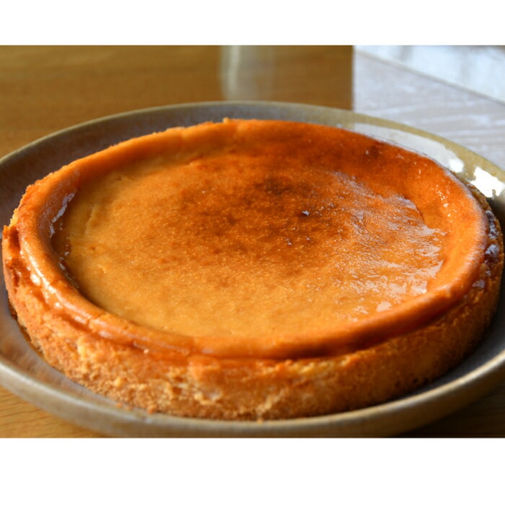 29-28 【バレンタインデー】Cafe ほの香のベイクドチーズケーキ(6号) 2個セット