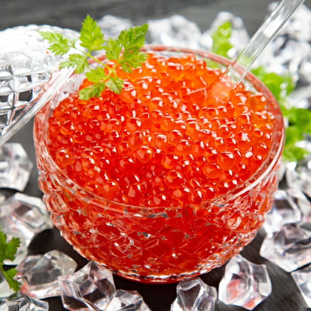 27-66 【バレンタインデー】鱒いくら醤油漬け200g×3パック 合計600g