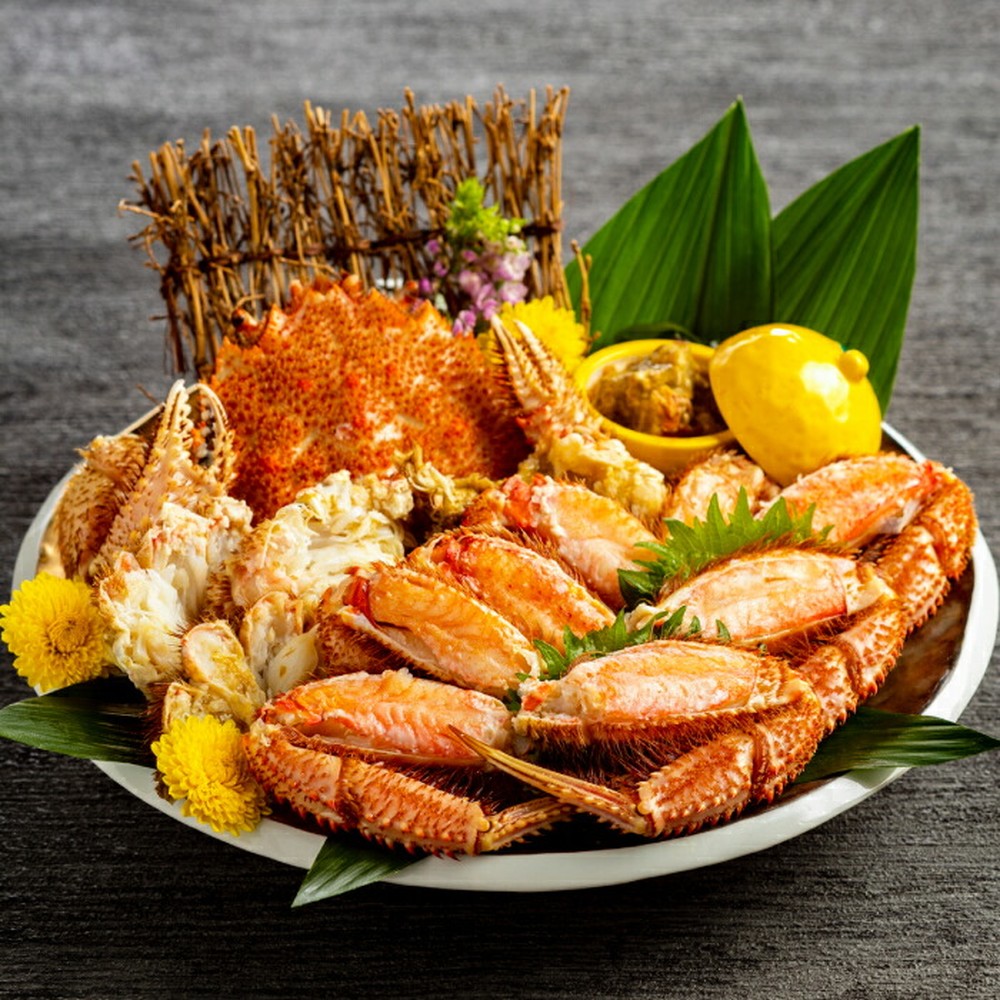 17-283 北海道産毛ガニ　約500～650g×1杯