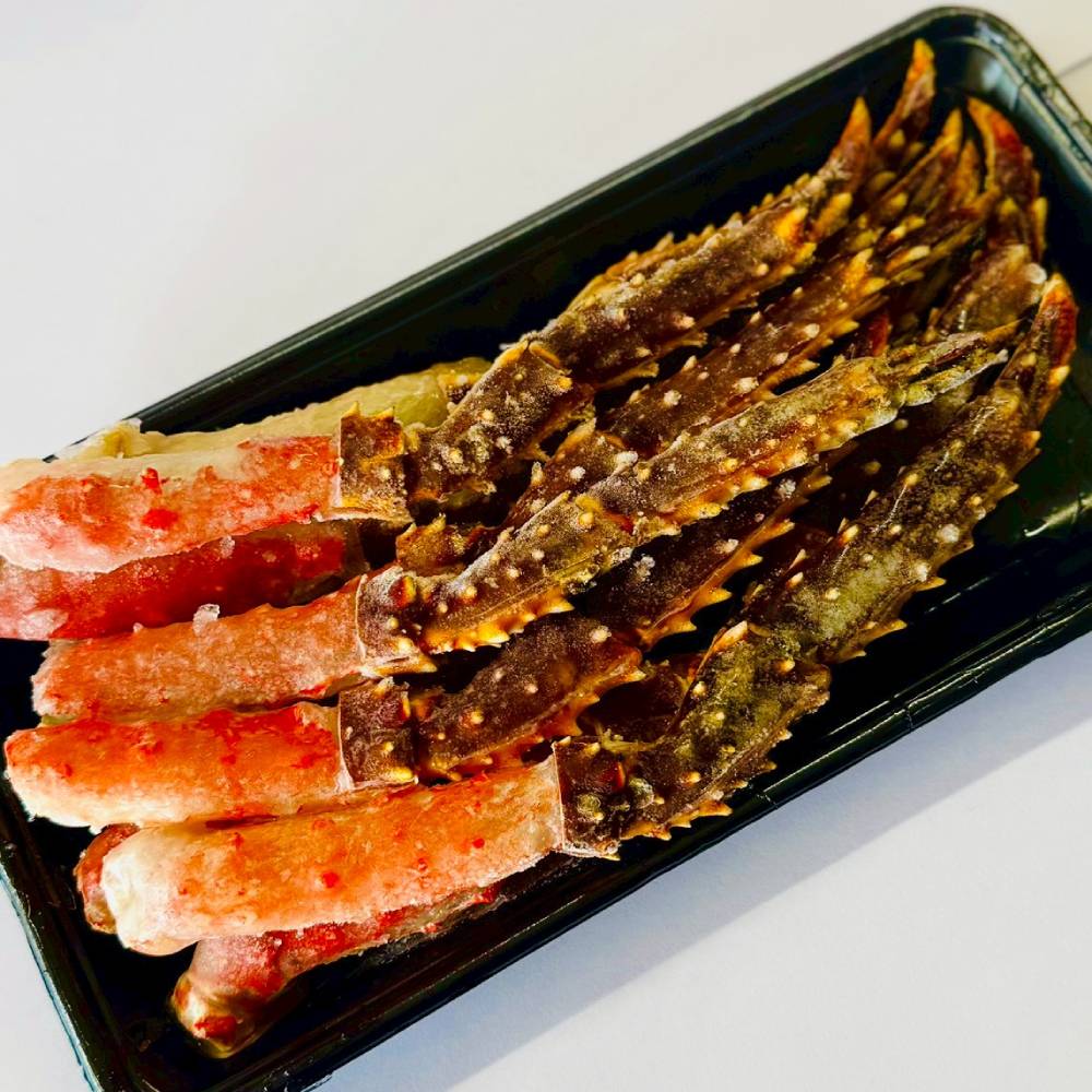 10-596 【訳あり】北海道産生タラバガニ加熱用【脚先付き】500ｇ1パック