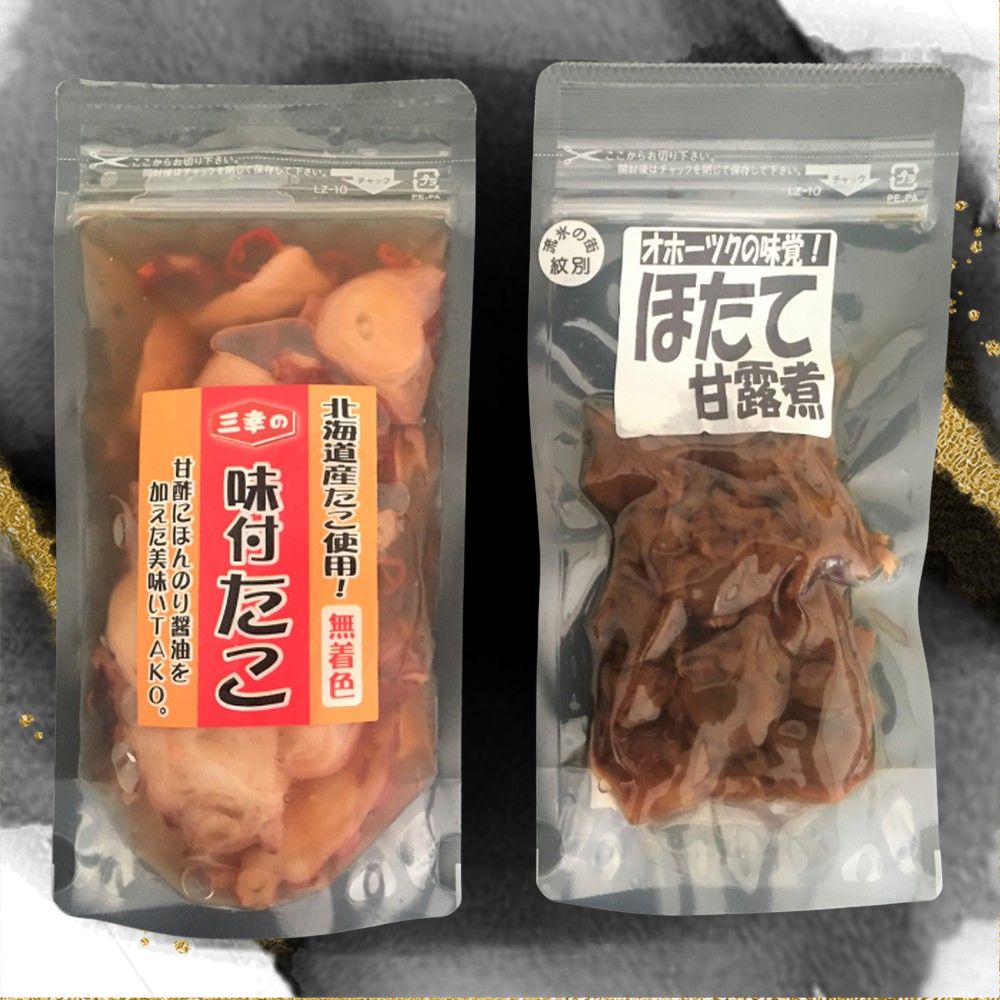 13-121 たこの甘酢漬とほたての甘露煮セット