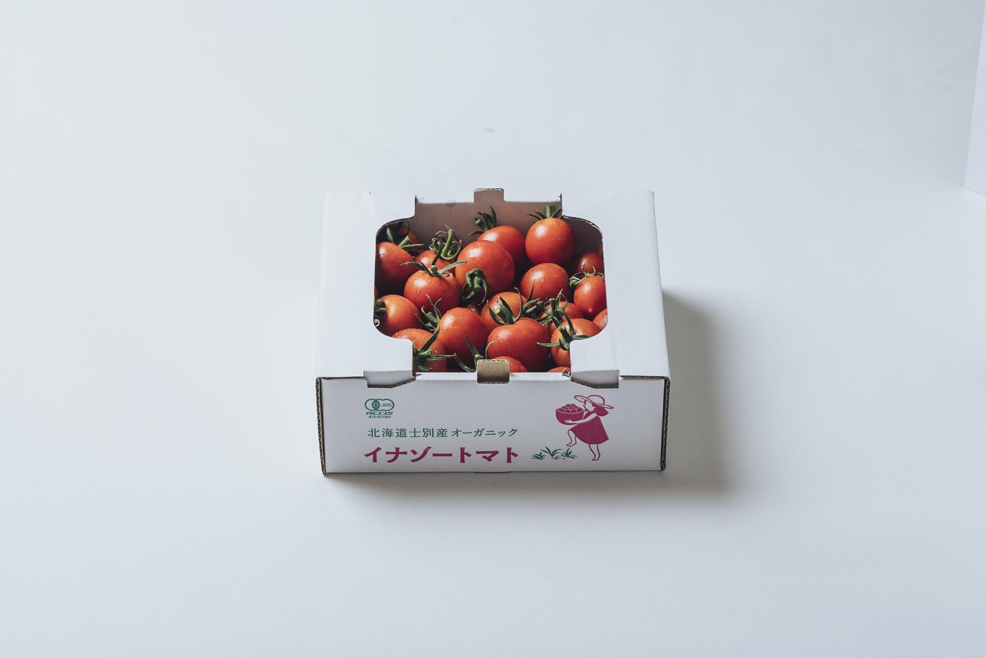 【予約受付】（R6.7以降発送）有機JASフルーツイナゾトマト　1kg