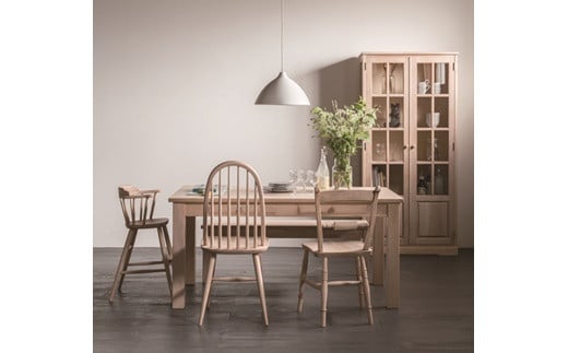 ノーザンフォレスト ベビーチェア NC238 SC色 国産家具 国産 椅子 チェア いす 1脚 ベビー 木製 カバ材 家具 インテリア カントリー調 お洒落 オンライン申請 ふるさと納税 北海道 三笠市 三笠【0809201】