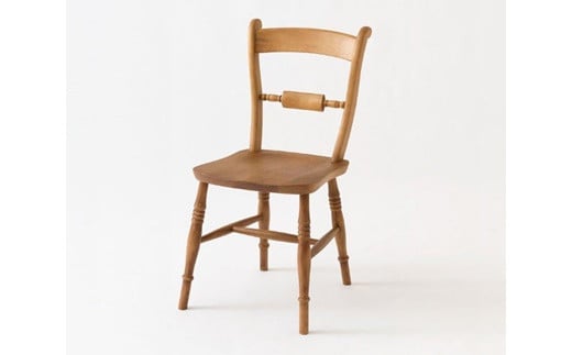 ノーザンフォレスト ダイニングチェア NC234 SR色 国産家具 国産 椅子 チェア いす 1脚 木製 カバ材 家具 インテリア カントリー調 お洒落 オンライン申請 ふるさと納税 北海道 三笠市 三笠【0809401】