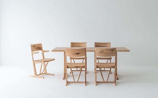 風のうたダイニングテーブル〈2本脚〉FX325WP《WO色》【0811001】