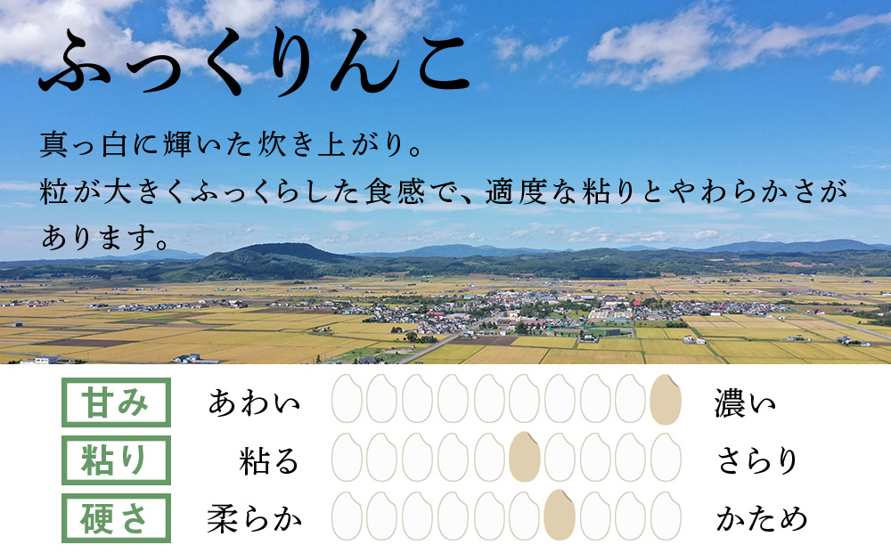 新米 北海道産 ふっくりんこ 10kg ( 5kg × 2袋 ) 米 お米 5キロ 千歳 北海道 北海道米