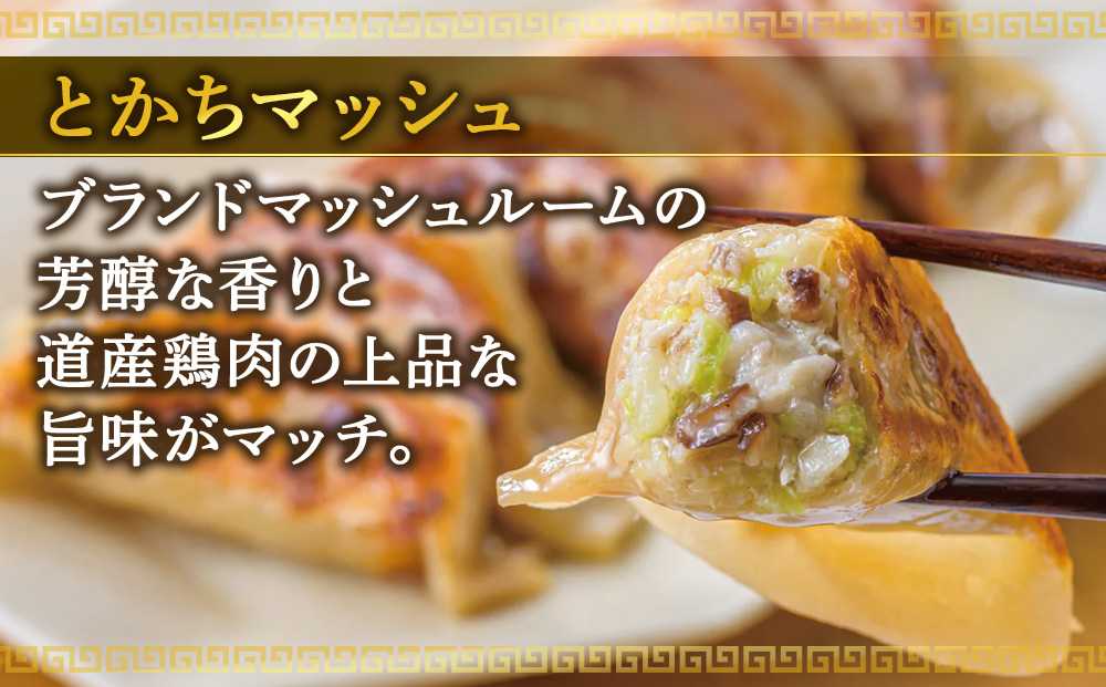 北海道餃子天のびろく　とかちマッシュ12粒入　3箱