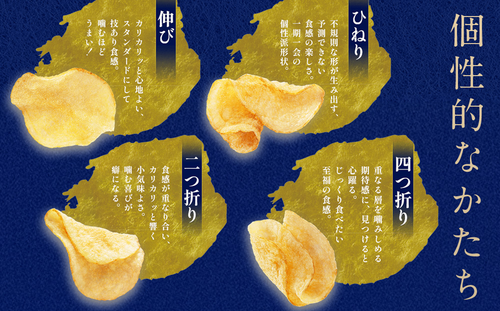 【定期便5カ月】堅あげポテト 2種セットB ＜ブラックペッパー・バターしょうゆ＞ 各6袋  カルビー ポテトチップス 《千歳工場製造》