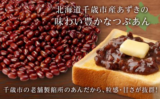 小倉トースト用 つぶあん(1食分)×10袋 北海道