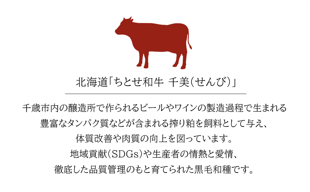 【JALふるさと納税限定】北海道「ちとせ和牛千美(せんび)」ローストビーフ