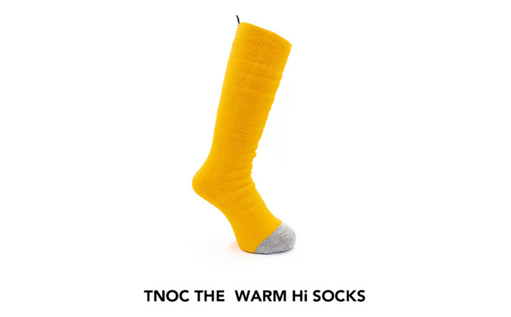 TNOC THE WARM Hi SOCKS[GOLD WHEET]