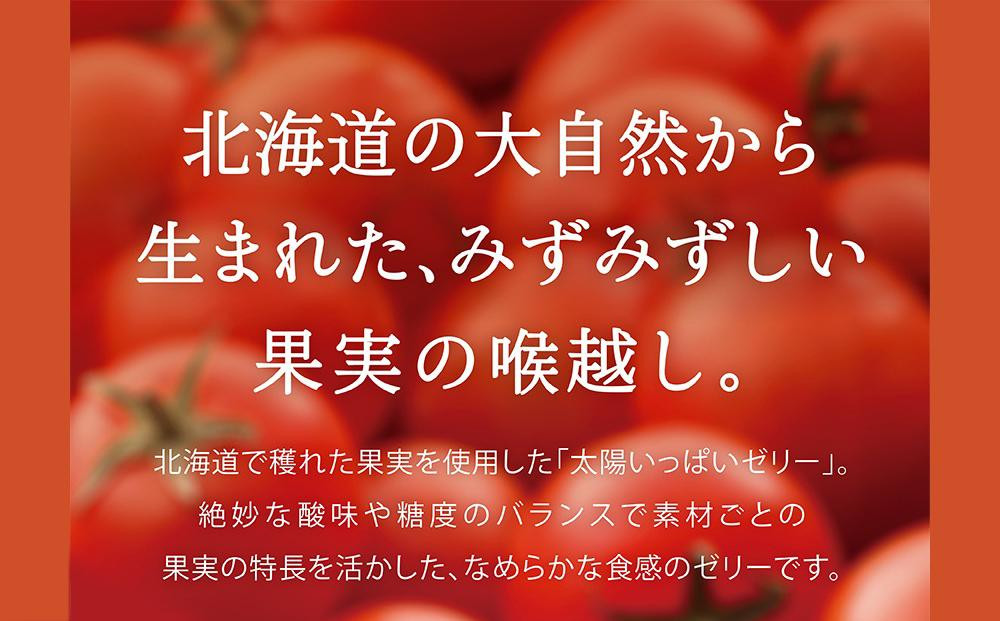 太陽いっぱいの真っ赤なゼリー（トマト味）12個入《北海道千歳市 もりもと》