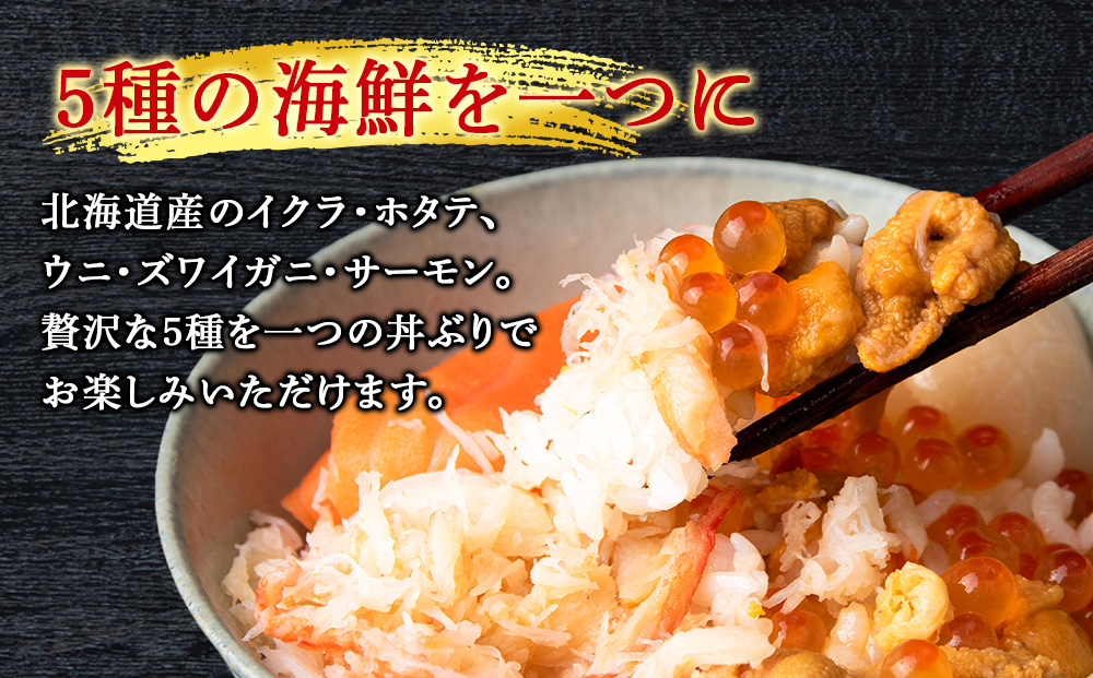 海鮮丼 具 60g×16 丼ぶり 刺身 海鮮セット 【北海道】【札幌バルナバフーズ】