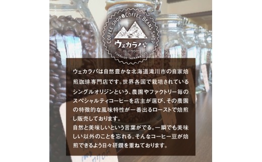 スペシャルティコーヒードリップバッグセット2種類8袋｜珈琲 コーヒー coffee 高品質 飲料 ドリップバッグ ドリップ 自家焙煎 自家焙煎珈琲 焙煎コーヒー 個包装 ソフトドリンク ブラック 人気 高評価 ランキング おすすめ 滝川市 ウェカラパ