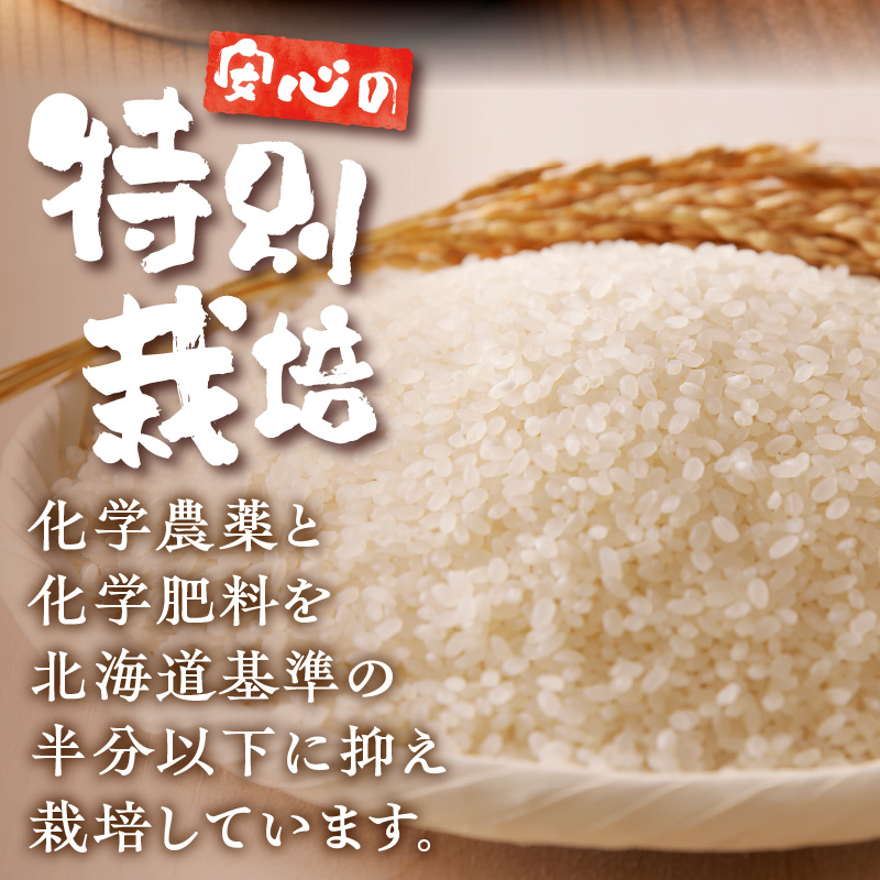 《令和7年産》特別栽培米ゆめぴりか 5kg×6ヵ月定期便 | 16年連続特A ブランド米 白米 精米 米 お米 こめ 減農薬 単一原料米 ご飯 北海道米 北海道 滝川市