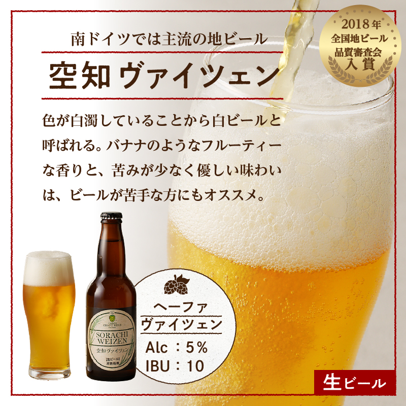 【滝川クラフトビール】空知バラエティーフルセット